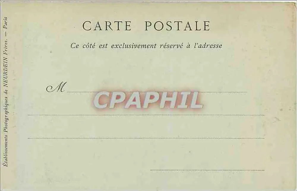 Abtei Mont Saint-Michel — Die Kathedrale der großen Säulen, 15. Jahrhundert — Collections ND Phot - Rückseite