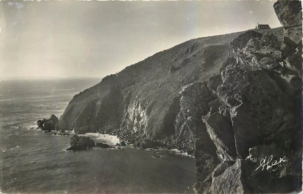 La Hague (Manche) — Le Nez de Voidries und die Ruinen des Sémaphores von Jobourg — Alex Becquemin, Verleger, n°649 - Vorderseite