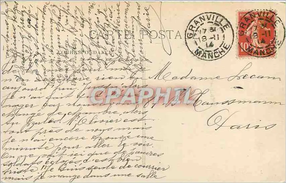 Granville — O Porto — J. Puel, fot. n°160 - Verso