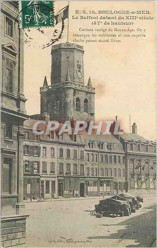 Boulogne-sur-Mer — O Sino do XIIIº Século — E.S. 10 - Frente