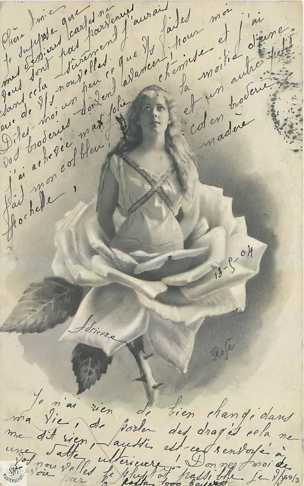 Adrienne — Róża — wydawca: Rose, nr 1389/3 - Awers
