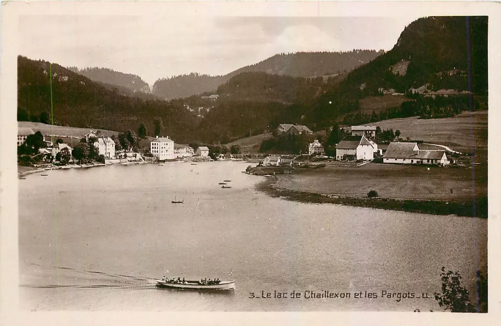 O lago de Chaillexon e os Pargots — 3 — editor Levy e Neurden Réunis, Paris - Frente