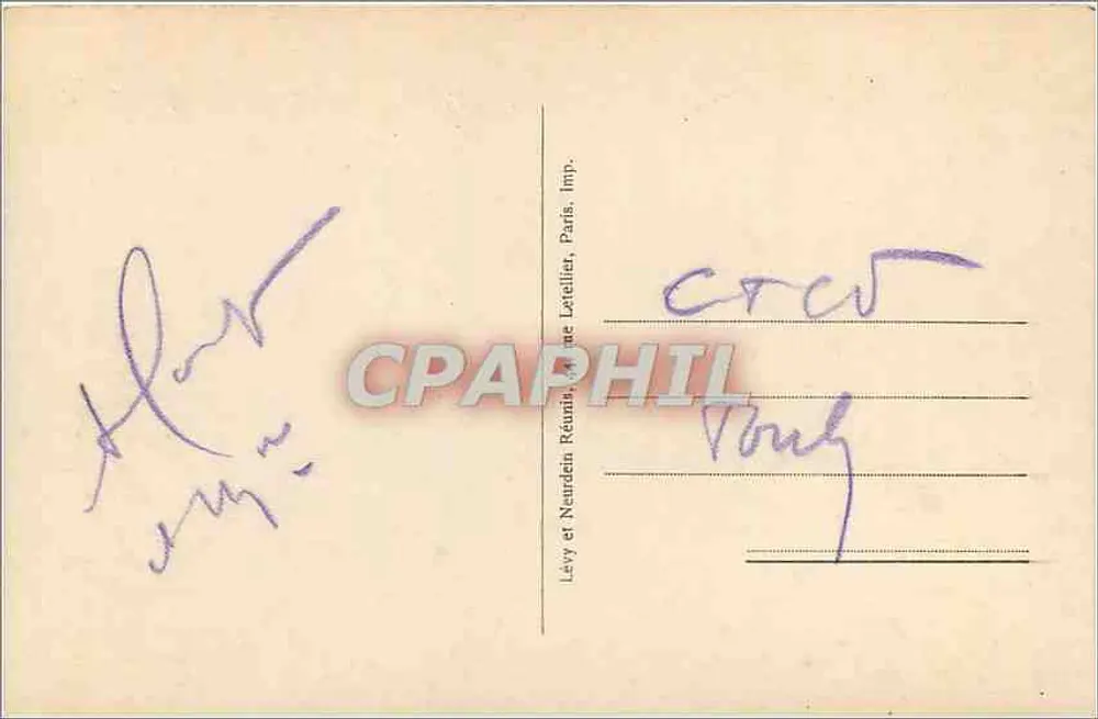 O lago de Chaillexon e os Pargots — 3 — editor Levy e Neurden Réunis, Paris - Verso