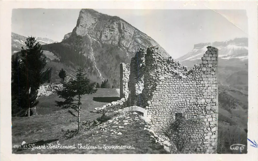 Saint-Pierre-en-Châteauneuf — Castello del Governo — CEP - Recto