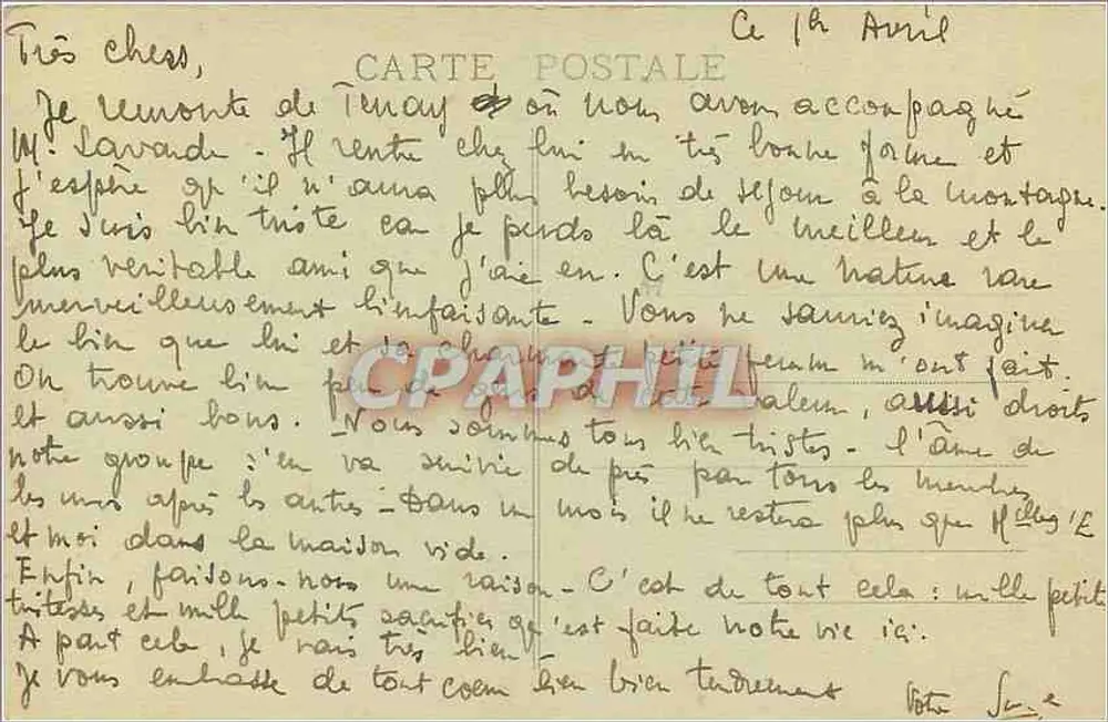 Hauteville (Ain) — Eingang in den Mazières-Wald — Miguët Frères, Hauteville (Ain) - Rückseite