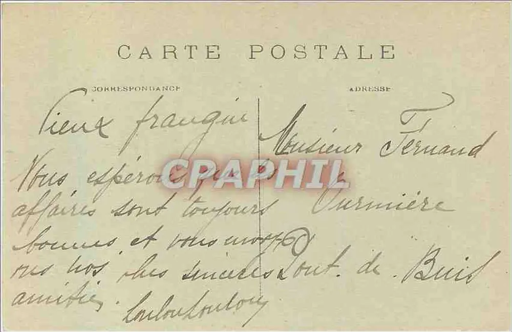 Château de la Malmaison (RUEIL) — Le Temple de l'Amour — M. Ossain, édit. Knaill - Verso