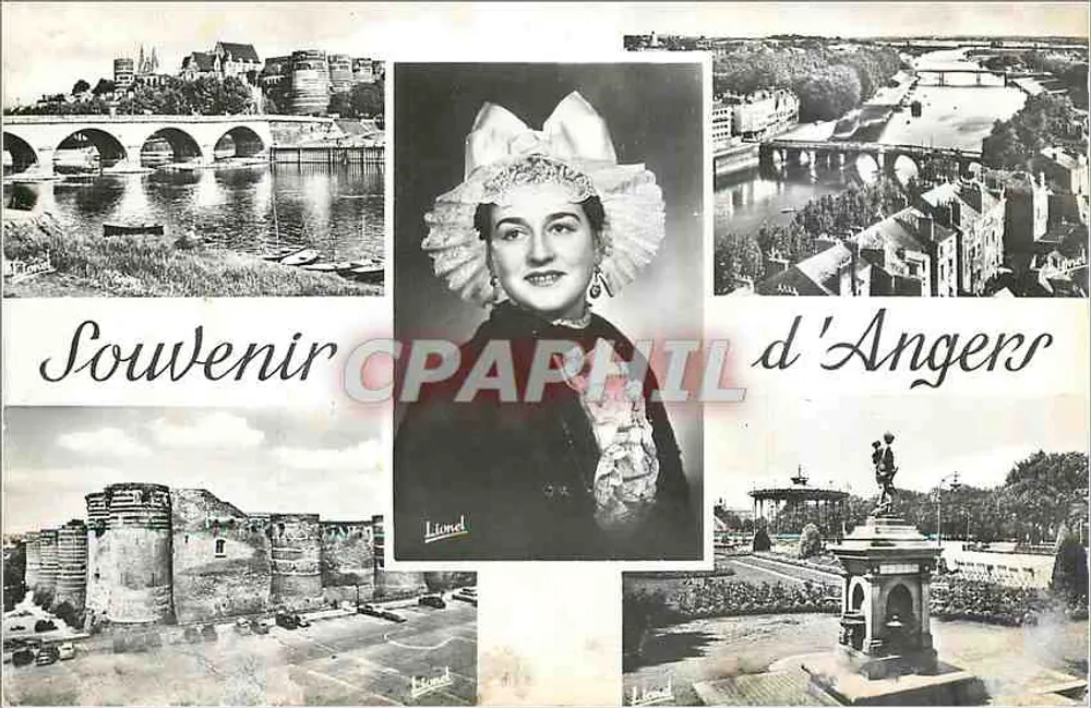 Angers — Lembrete de Angers — editor Llind - Frente
