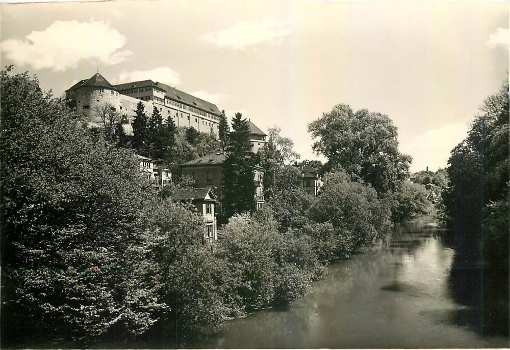 Tübingen — Das Schloss — Nationale Druckerei - Vorderseite