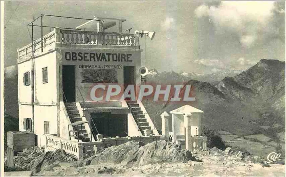 O Observatório do Pic du Jer — Lourdes — Edição especial « Magasins du Pic du Jer » - Frente