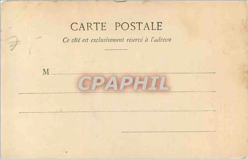 Confidência sobre a Margarida — Poema impresso — Fotógrafo A. Béauregard, Nancy, n°3 - Verso