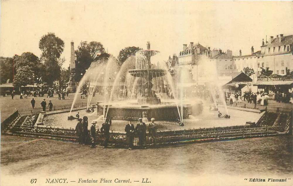 Nancy — Fontaine Place Carnot — Edição Flamand, n°67 - Frente