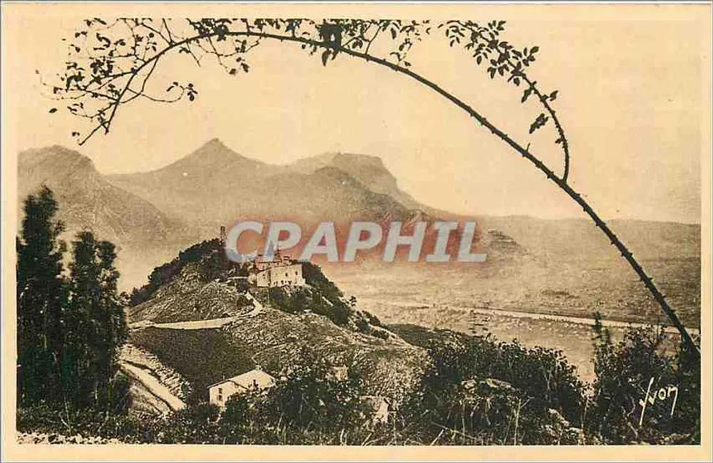 Grenoble (Isère) — La Tour Sans-Venin und der Massif des Chartreuses — Éditions d'Art Lyon - Vorderseite