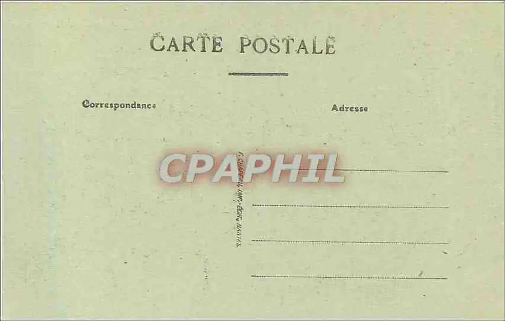 NANTES — Insel Feydeau, Aufnahme vom Transbordeur — Verlag Nantes, n° 58 - Rückseite