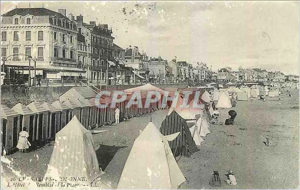 Saint-Quentin-sur-le-Loir — Plage de Remblai — L'Hôtel & La Plage — LL - Recto