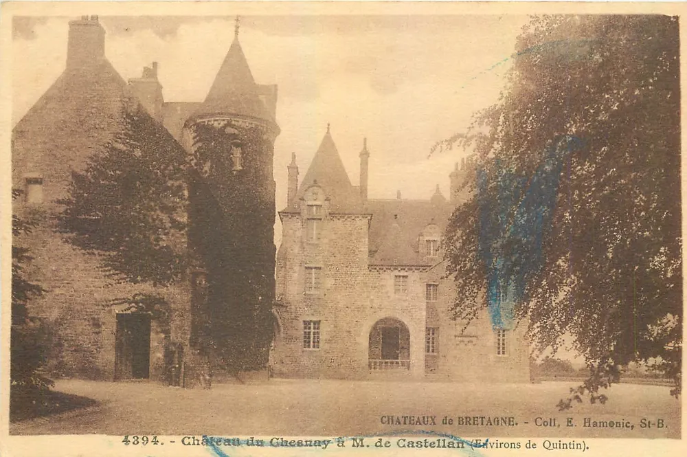 Schloss Cheanay — Umgebung von Quintin — Coll. E. Hamonic, St-B. - Vorderseite
