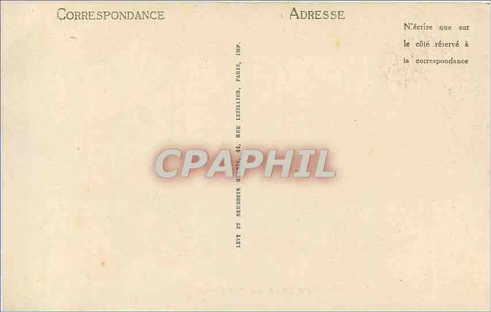 Env. de CAUJERETS — La Raillère, Fonte-mãe do Mauthourat — LL - Verso