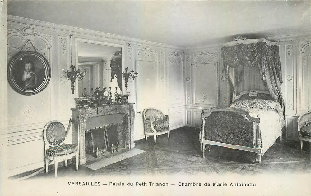 Versailles — Schloss Petit Trianon — Zimmer von Marie-Antoinette — Mme Moreau, Verlag Versailles - Vorderseite