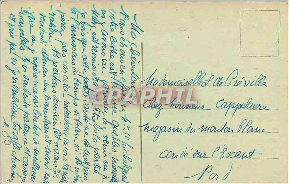 Cripta da Aquila — Mont-Saint-Michel — Edição especial na Abadia - Verso