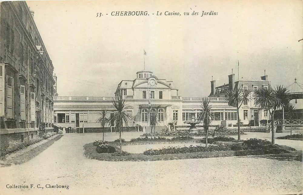 Cherbourg - Le Casino, vu des Jardins — Collection F. C., Cherbourg, n° 53 - Recto