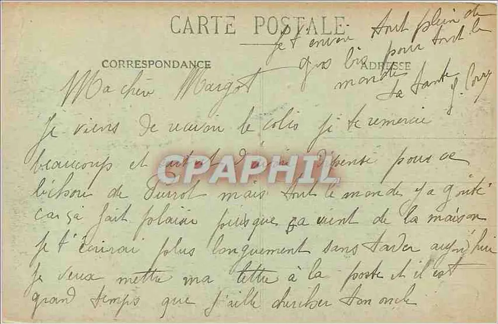 Cherbourg - Le Casino, vu des Jardins — Collection F. C., Cherbourg, n° 53 - Verso