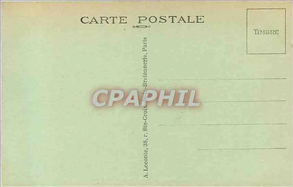Versailles (Le Château) — Le Parc — Bassin des Dômes — A. L. - Verso