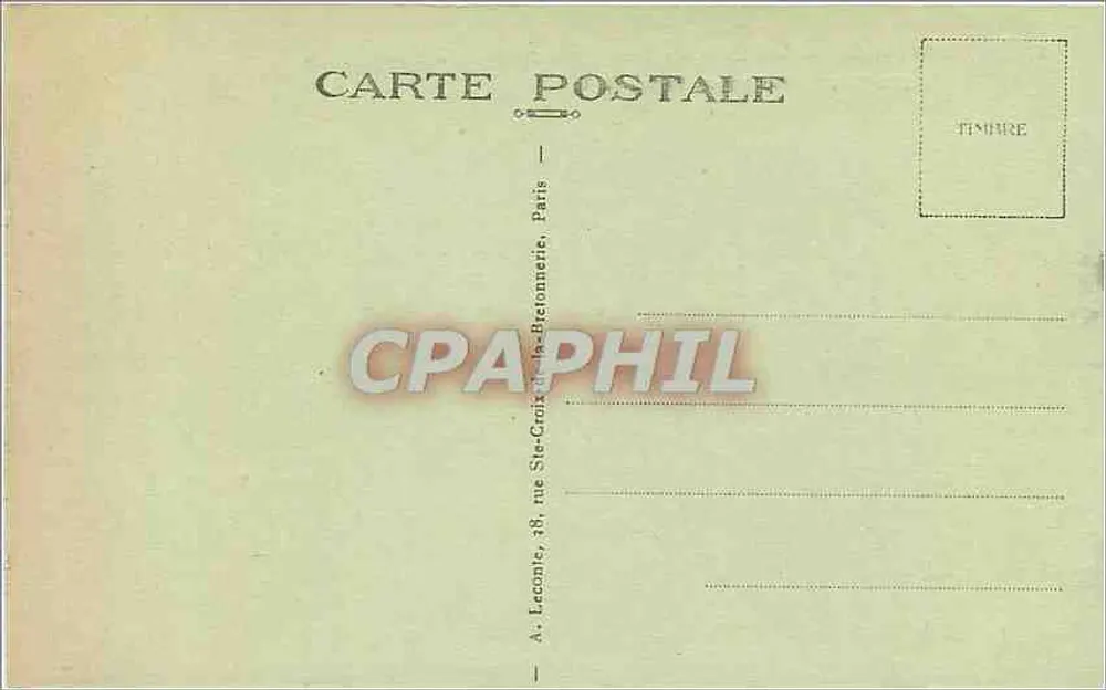 Versailles — As Grandes Águas - O Bassin de Netuno — A. L. - Verso