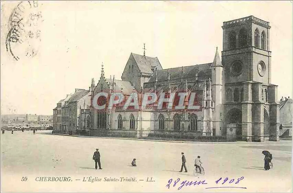 Cherbourg — Igreja de Santa Trindade — LL. n°59 - Frente
