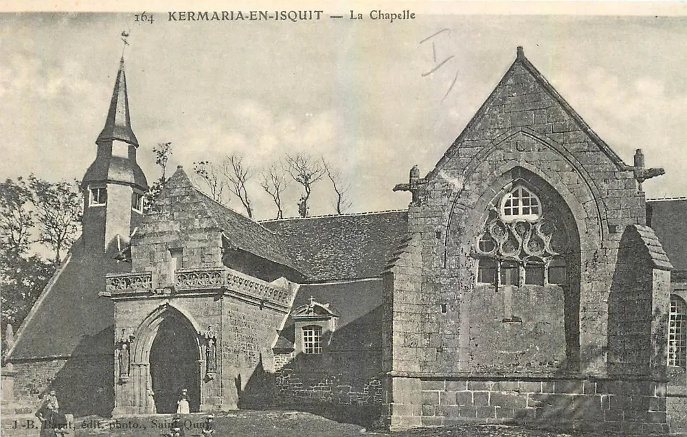 Kermaria-en-Isquit — De Kerk — J.-B. Barat, fotograaf, Saint-Quay - Voorkant