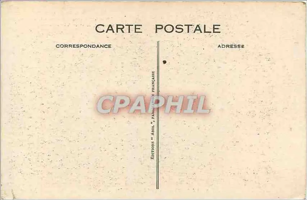LE MANS — A Catedral São Julião — Visa n° 165 - Verso