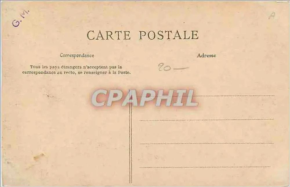 Dinan — Le Château de la Duchesse Anne — G. F. / G. Malo - Verso