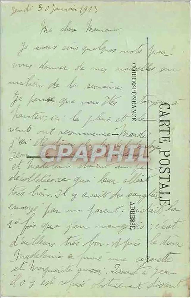 BREST — A Baía e o Goulet — LL. - Verso