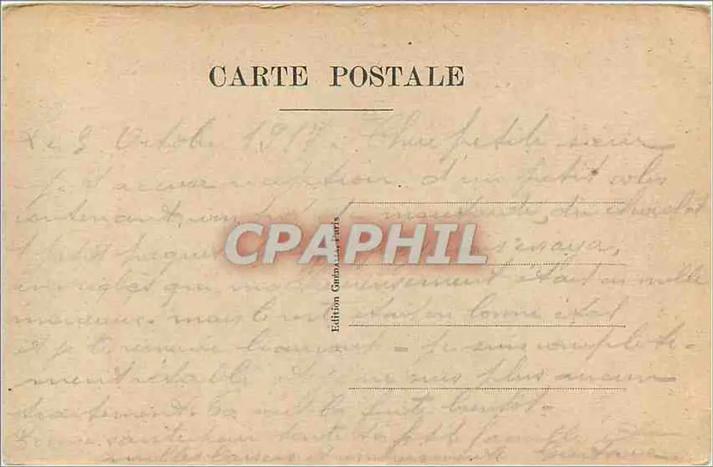 Thessaloniki — The Palace of Justice — Edition Canna-Les Paris - Back