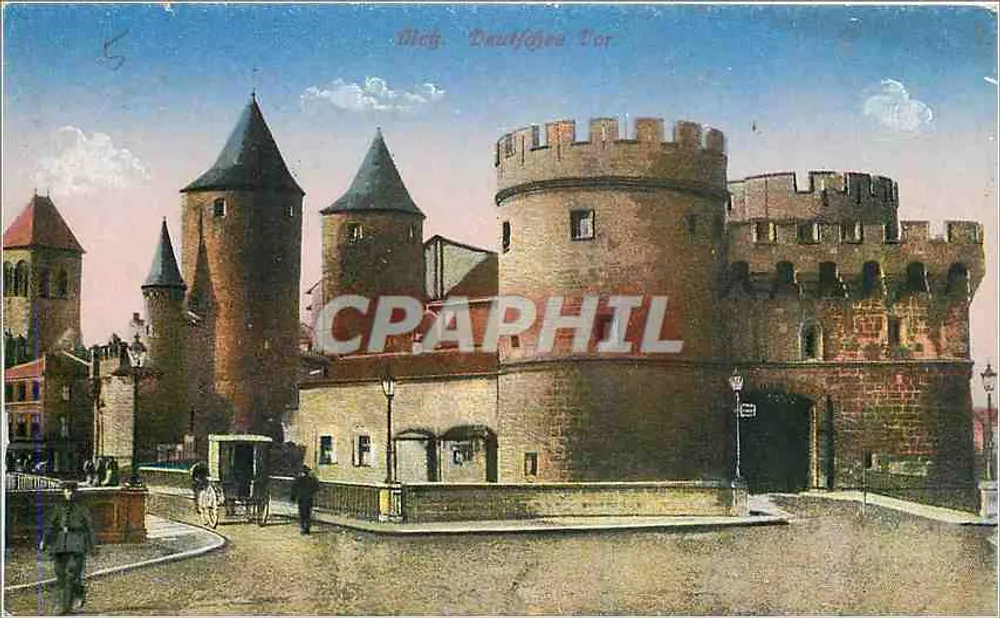 Porta da Cidade — Metz — editor Klingenstein & Co. n° 592 - Frente