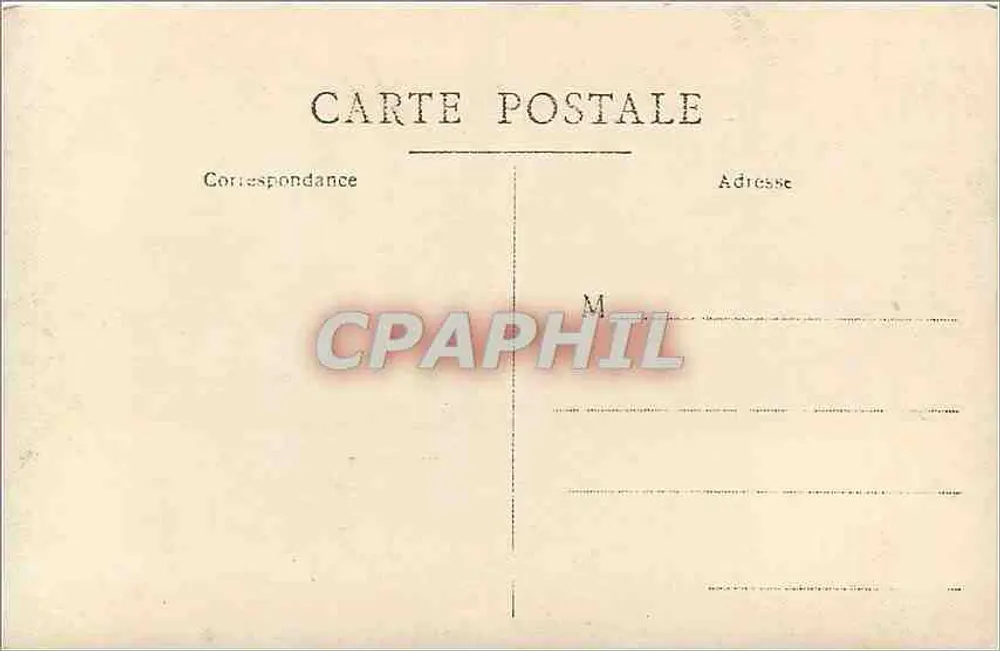 Abadia de Haute-Côme — Interior da igreja — Carta postal - Verso