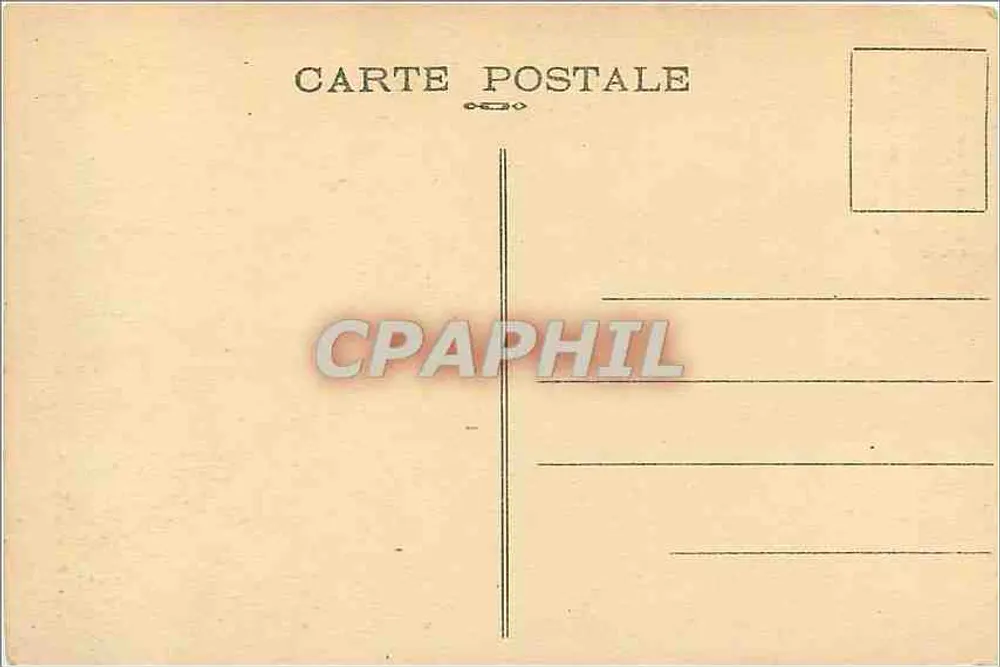 Das Oratorium von "Monsieur Saint-Guirec" in PLOUIMANAC'H — Coll. F. Hamonic, St-B. — n° 3806 - Rückseite