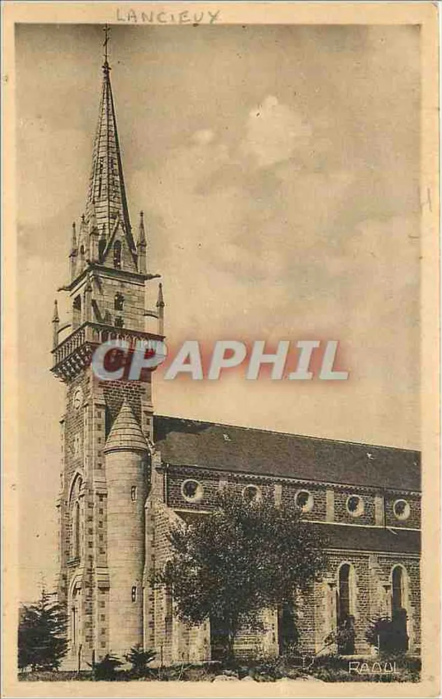 Lancieux — Chiesa — Edizione Racial - Recto