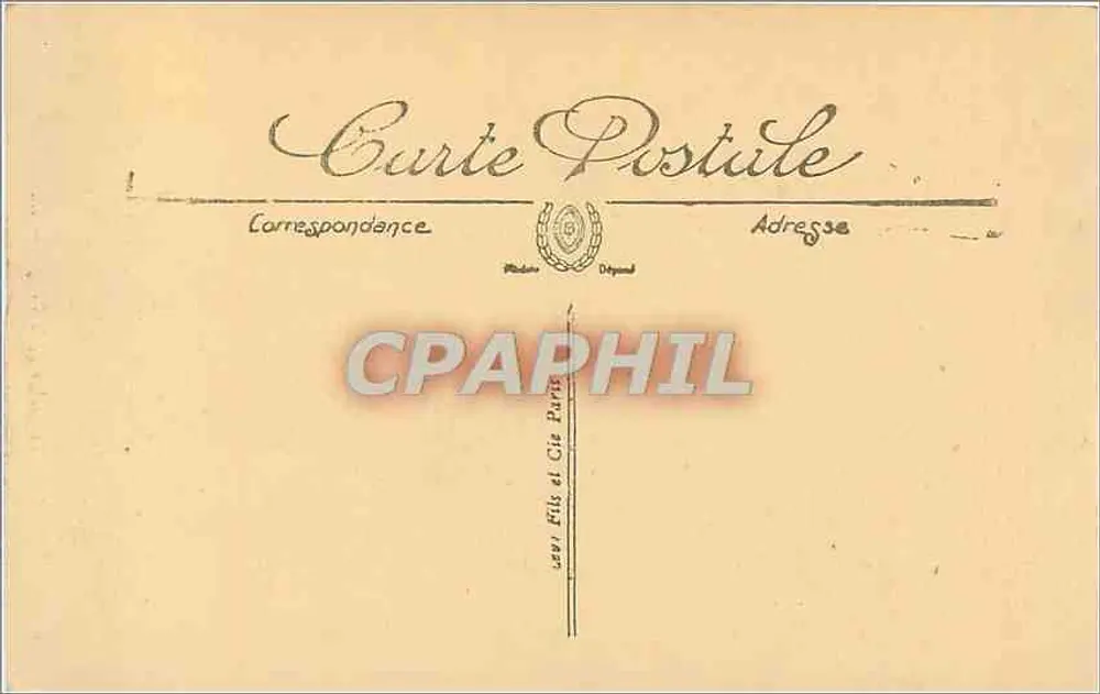 Biarritz — O Rocher de la Vierge — LL. - Verso