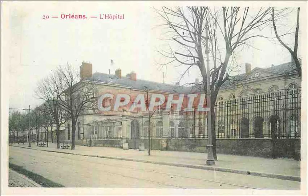 Orléans — O Hospital - Frente