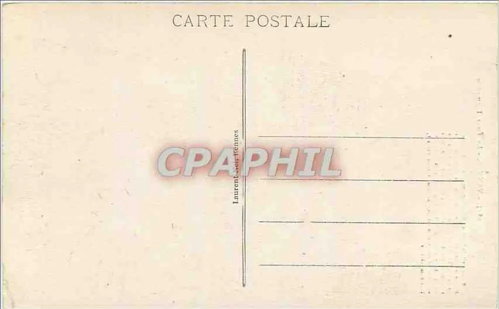 VANNES - A Torre Trompette — editor Laurent, Vannes, n° 2835 - Verso