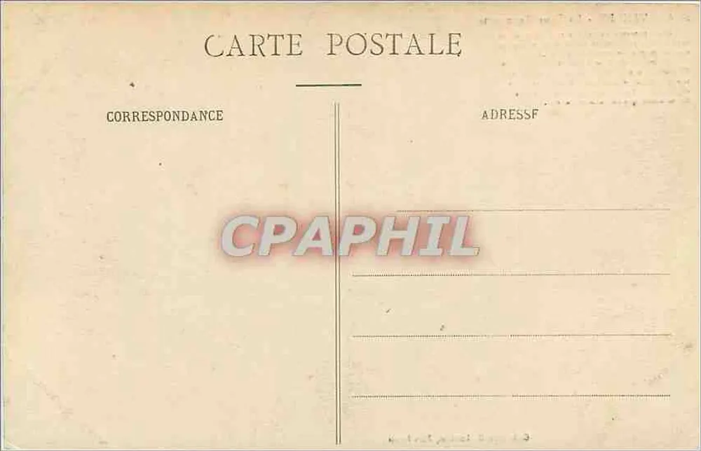 VANNES - A Torre Trompette — Coleção H. Laurent, Port-Louis, n° 2836 - Verso