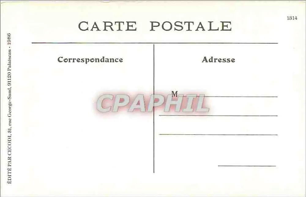 Gonneville-la-Mallet — O Produtor — Néd. Plo - Verso