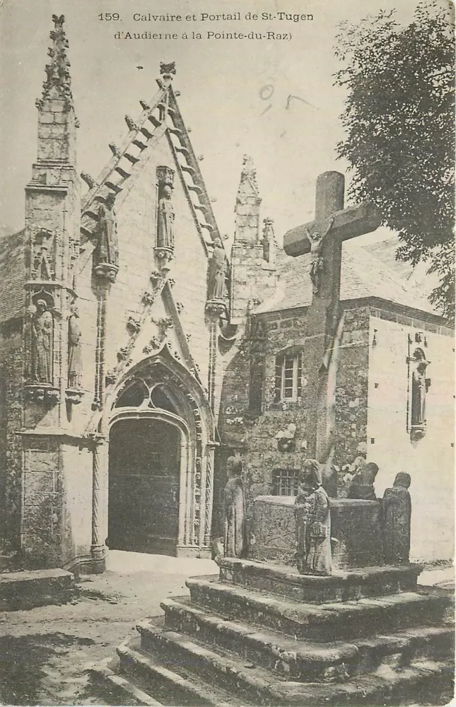 Calvaire und Portal von St-Tuguen an der Pointe-du-Raz — CPAHAPHIL n°159 - Vorderseite