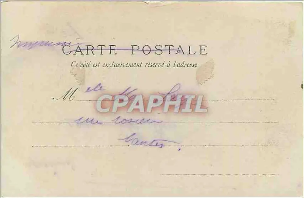 Eine Hochzeit im Land der Cornouailles in der Bretagne — V. ROUSSIN — Verlag Villand, Quimper - Rückseite