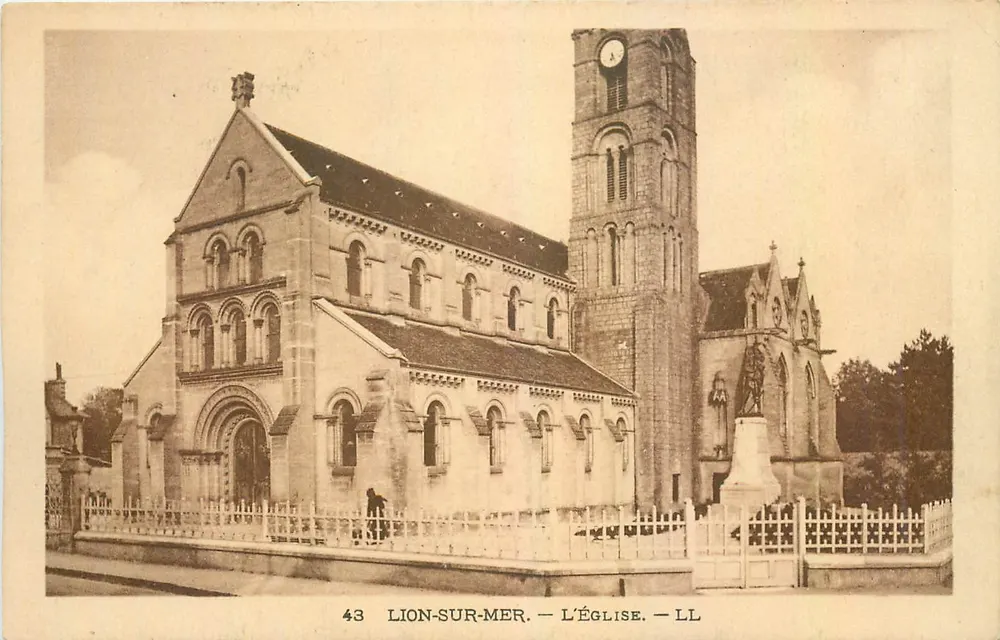 Lion-sur-Mer — De kerk — LL - Voorkant
