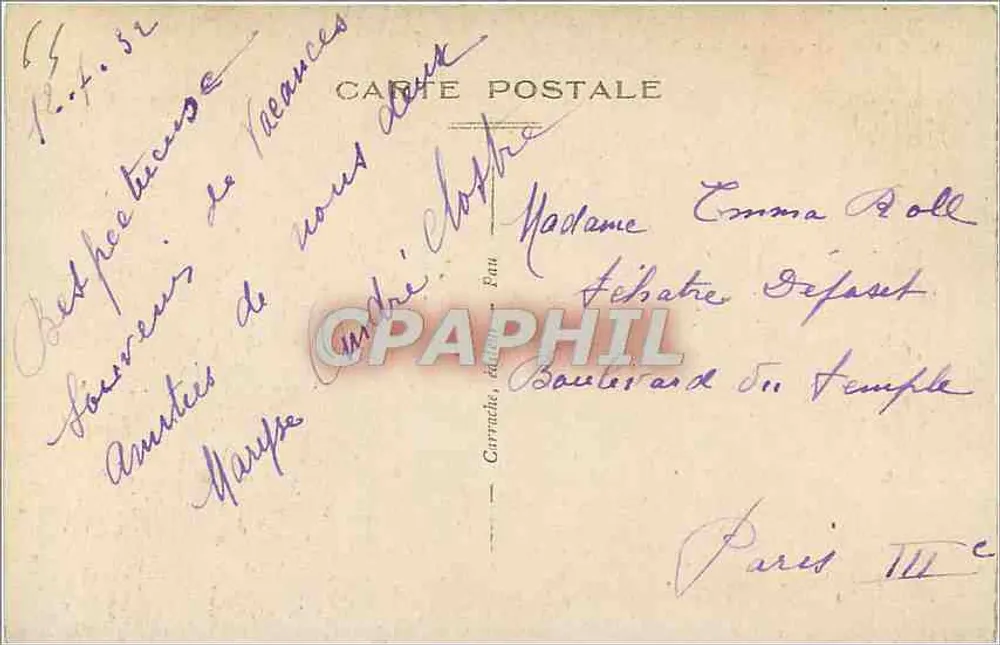Oloron-St-Marie (B.P.) — Kolegium — C.C. 11 - Rewers