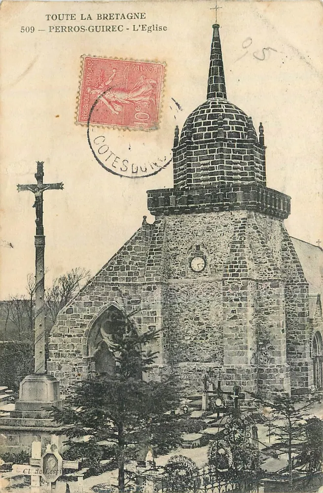 Perros-Guirec - A Igreja — Toda a Bretanha, n°509 - Frente