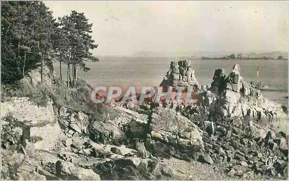 Ilha de Brehat — Os Rochos de O-Tar-Bis — Cie des Arts, Paris - Frente