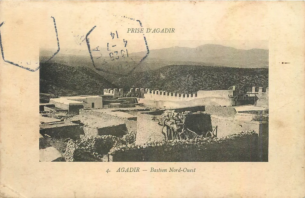 Agadir — Northwest Bastion — M. Fillot, phot. Carcassonne - Front