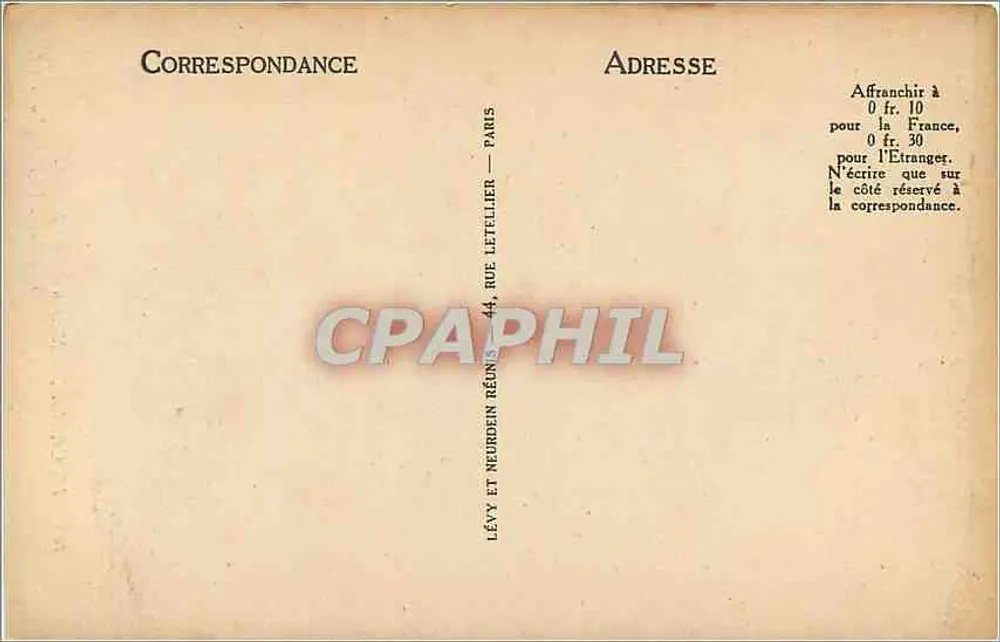 Le Croisic - Dom z XVI wieku - Rue Saint-Christophe - LL - Rewers