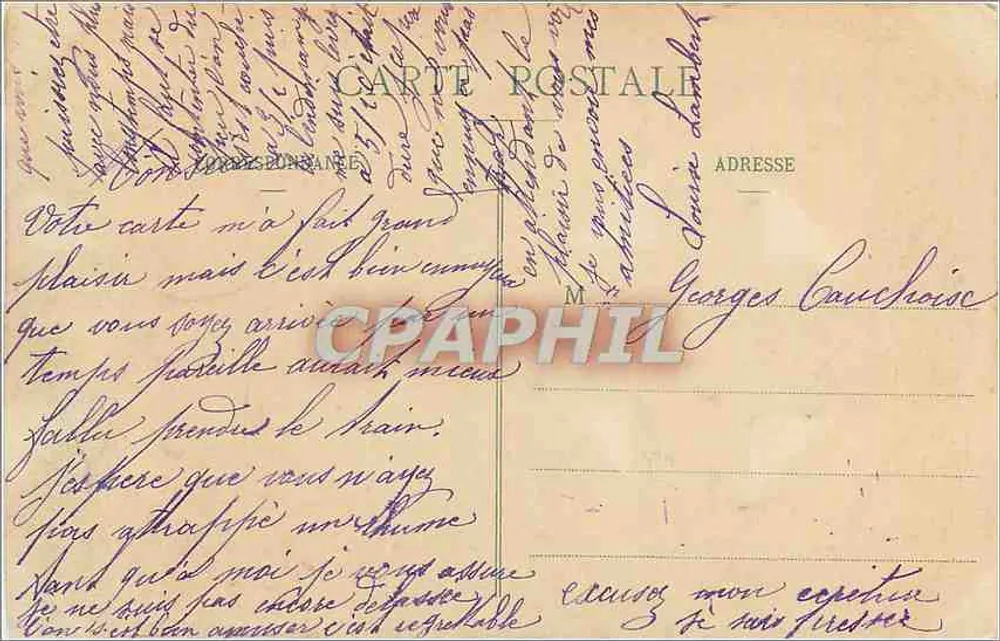 Castelo de Jodlérière — Choisille — Editor não identificado - Verso